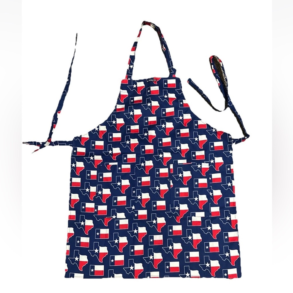 Broad Bay Unisex Apron Texas Theme Bbq Cook Out Gift Adjustable Stain Resistant